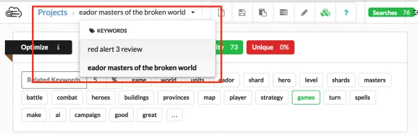 change-keyword-targeting